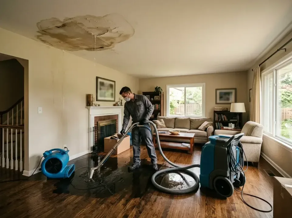 attic-pipe-burst-ceiling-drip-008 — frequently asked questions, Water Damage Restoration & Carpet Care in Riverdale, GA
